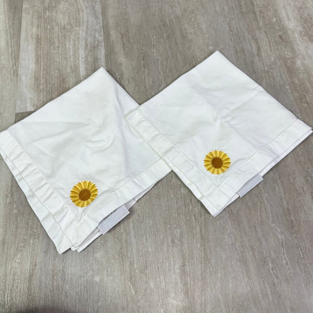 Williams-Sonoma Sunflower Cotton Napkin (set of 2)